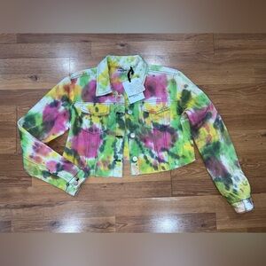 Glamorous Multicolor Denim Jacket
